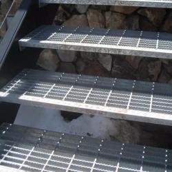 ทนต่อการกัดกร่อน FRP <span>Dock</span> บันได Treads