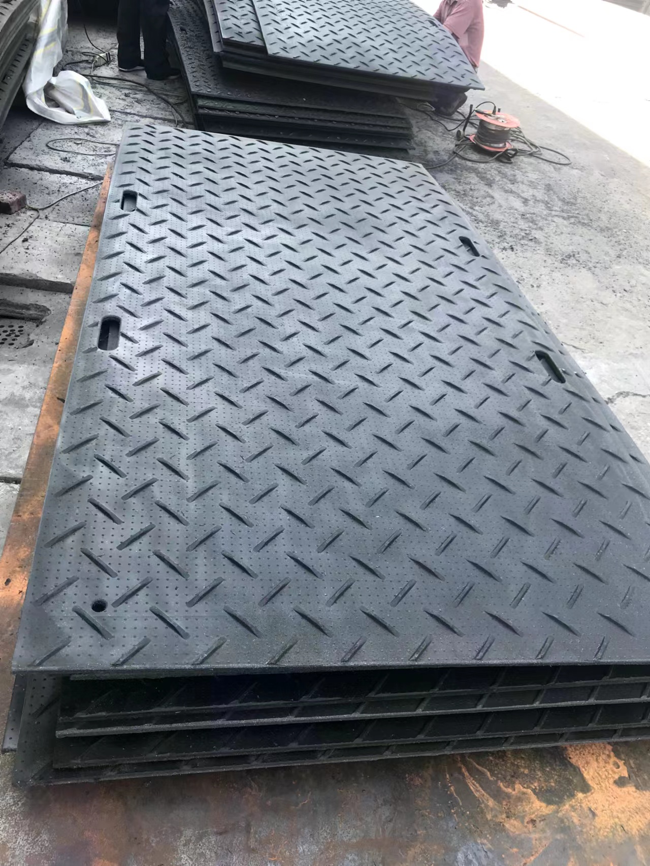 ไม้กระดานขั้นตอนการประชุมเชิงปฏิบัติการกันลื่นสำหรับงานหนัก