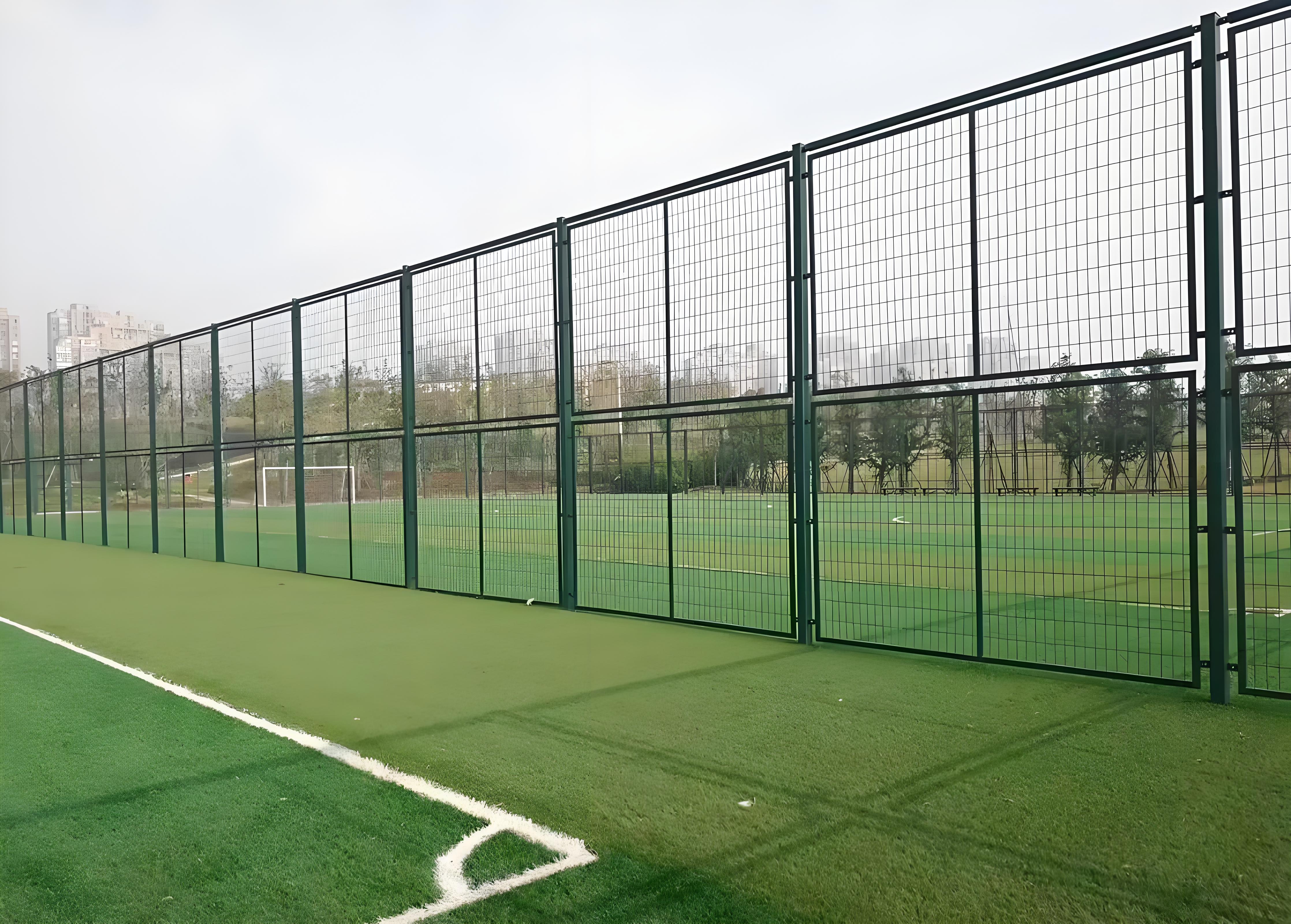 Galvanized Chain Link Soccer Field Fence