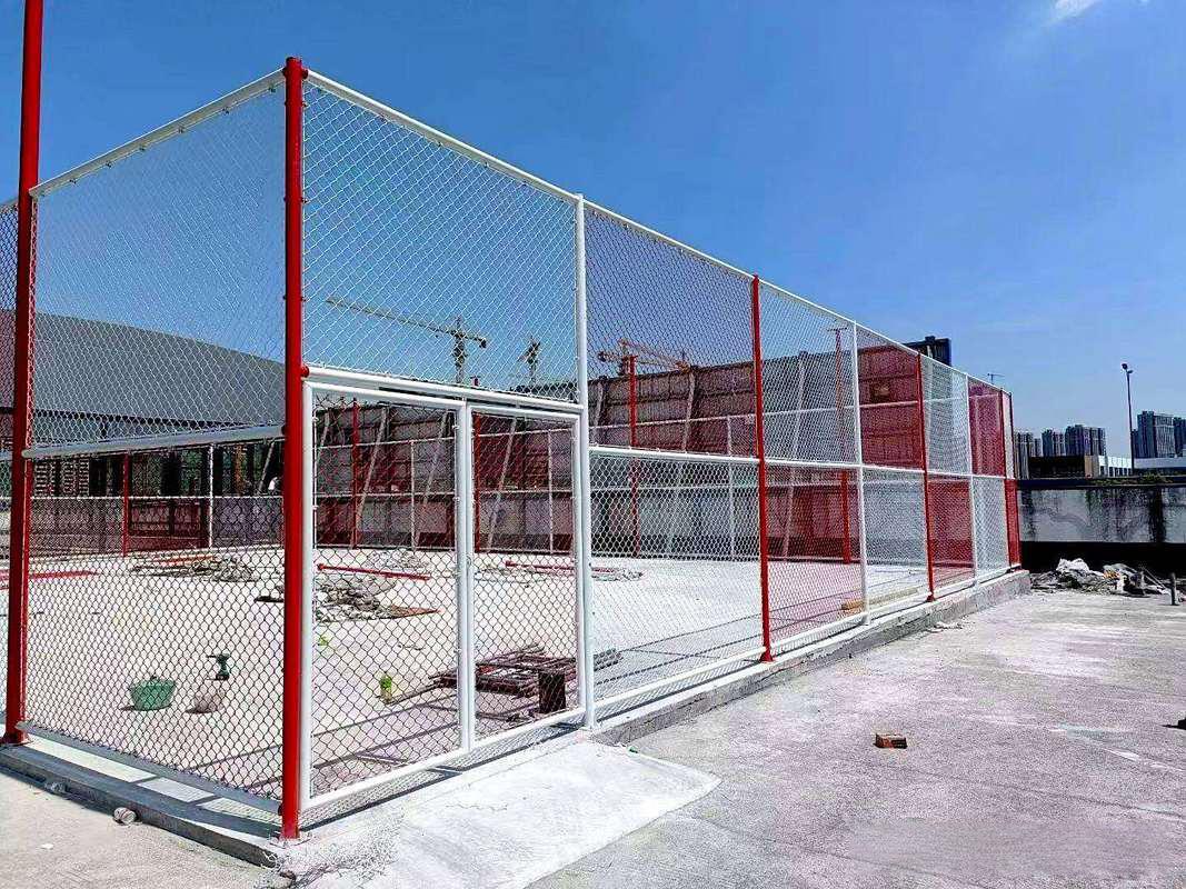Modular Volleyball Court Fencing System