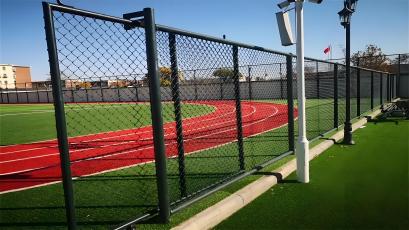 Tall Anti-Climb Stadium Perimeter Fencing