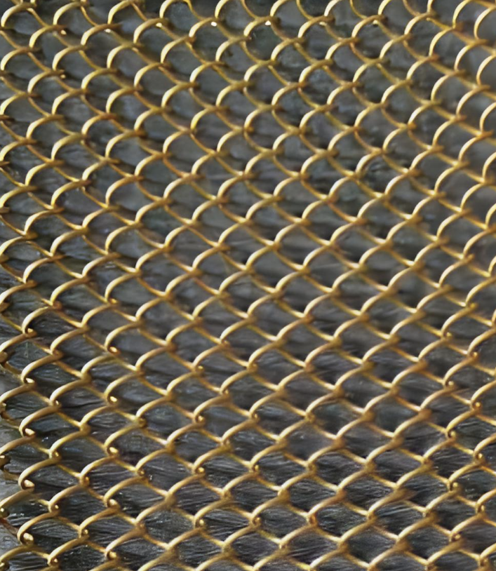 Maille décorative en métal en laiton de la séparation H62