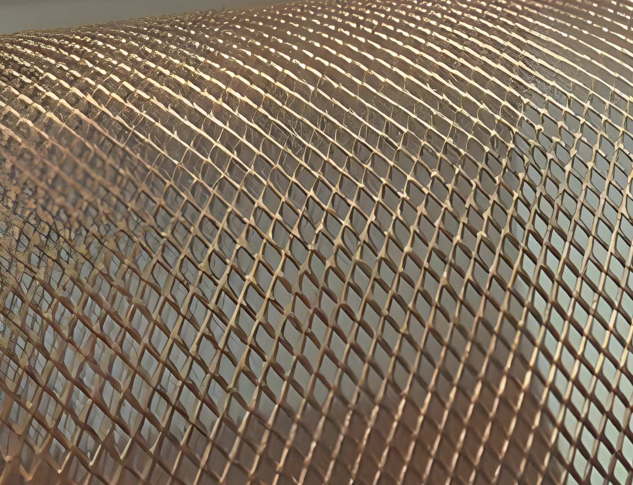 Maille décorative en métal en laiton de la séparation H62