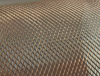 Maille <span>décorative</span> en métal en laiton de la séparation H62