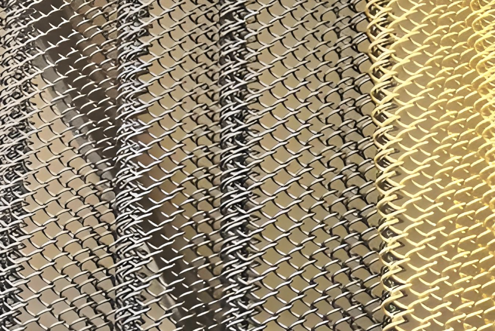 304สแตนเลสเพชรทอโลหะตกแต่งตาข่ายสำหรับอาคารซุ้ม