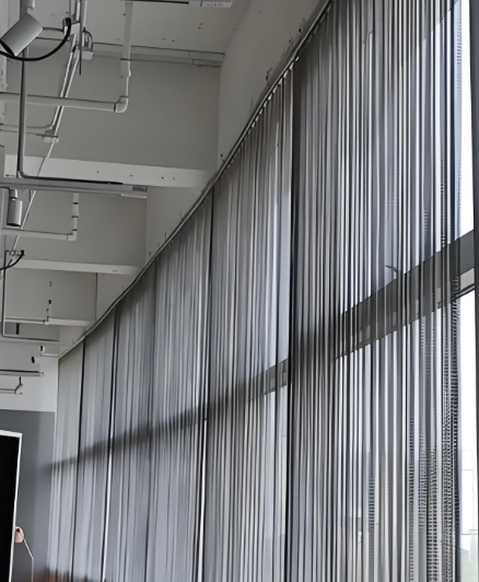 Perforated Aluminum Acoustic Partition Metal Curtain