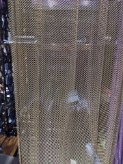 6063铝合金户外遮阳防火金属帘