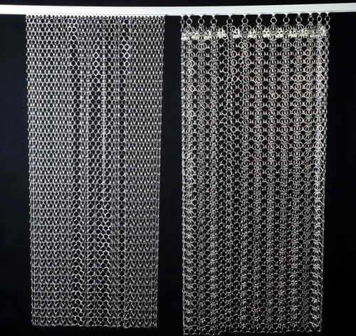 Rideau métallique en alliage d'aluminium 6061 de qualité industrielle