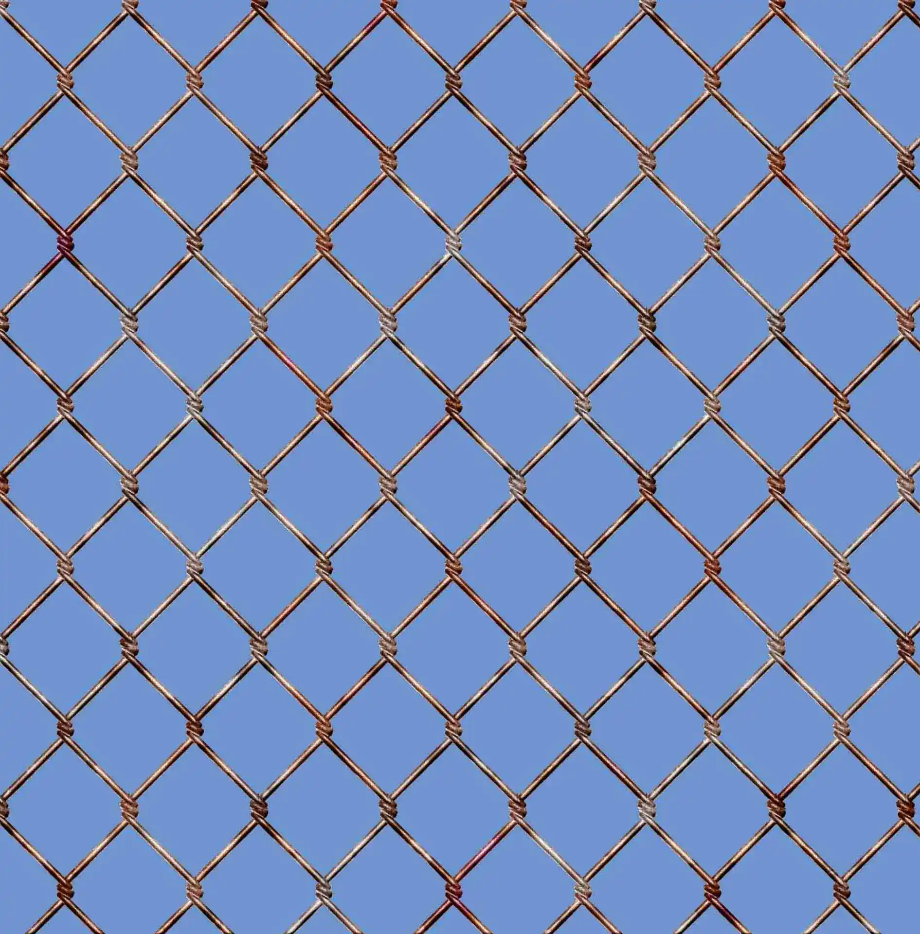 Hot-dipped Galvanized Chain woven wire mesh