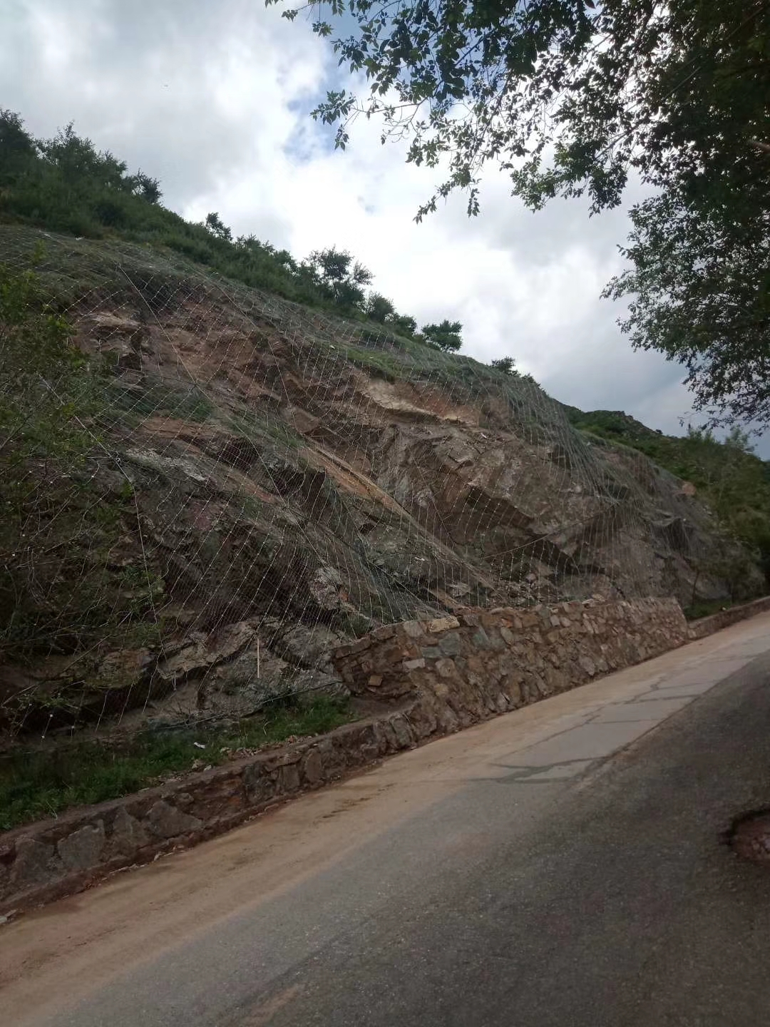 Slope Stabilization Chain woven wire mesh