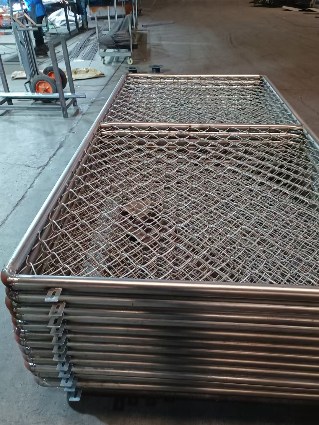304 Food Grade Stainless Steel Chain woven wire mesh