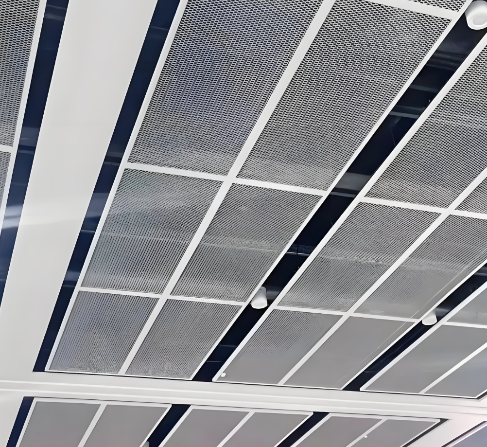 Métal déployé en aluminium Plafond acoustique