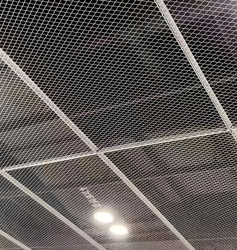 Métal déployé en aluminium Plafond acoustique