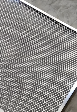 Logam Expanded <span>Aluminium</span> Berlapis Warna Dekoratif