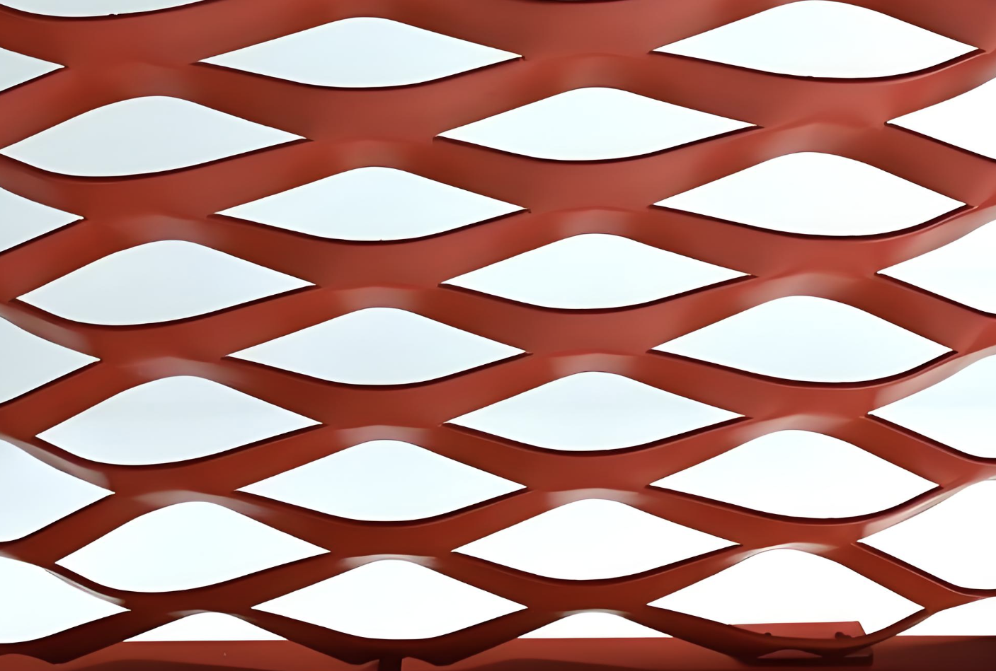 Maille expansée décorative en aluminium