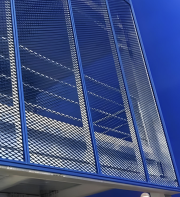 Maille en aluminium augmentée décorative colorée anodisée