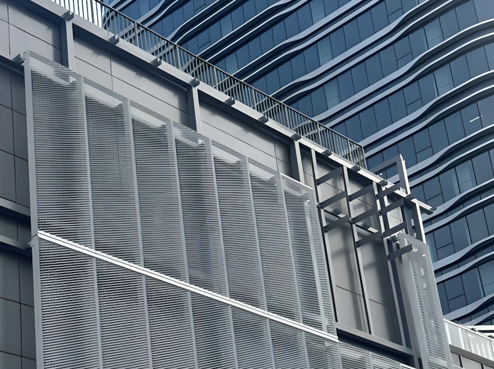 Maille en aluminium augmentée protectrice architecturale