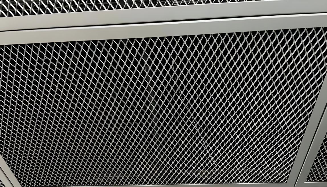 Standard Modular Building Shading Aluminum Expanded Metal