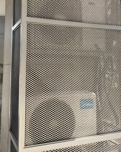 Fire Retardant Sun Shading Aluminum Expanded Metal Mesh