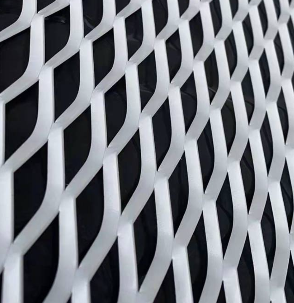 Maille augmentée par aluminium architectural de parasol d'angle réglable