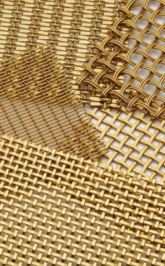 H62 Brass Acoustic Decorative Expanded Mesh