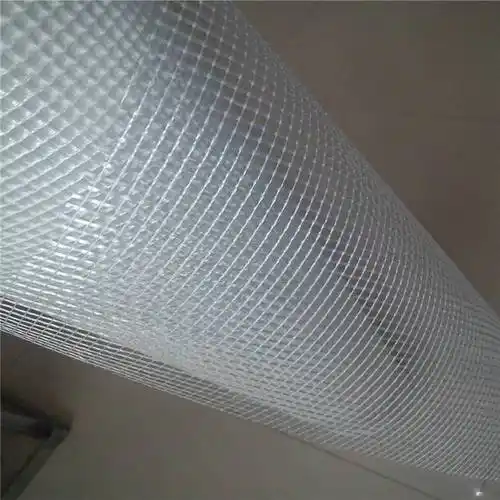 Maille étirée en fibre de verre pour l'isolation des bâtiments