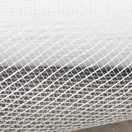 Maille étirée en fibre de verre pour l'isolation des bâtiments