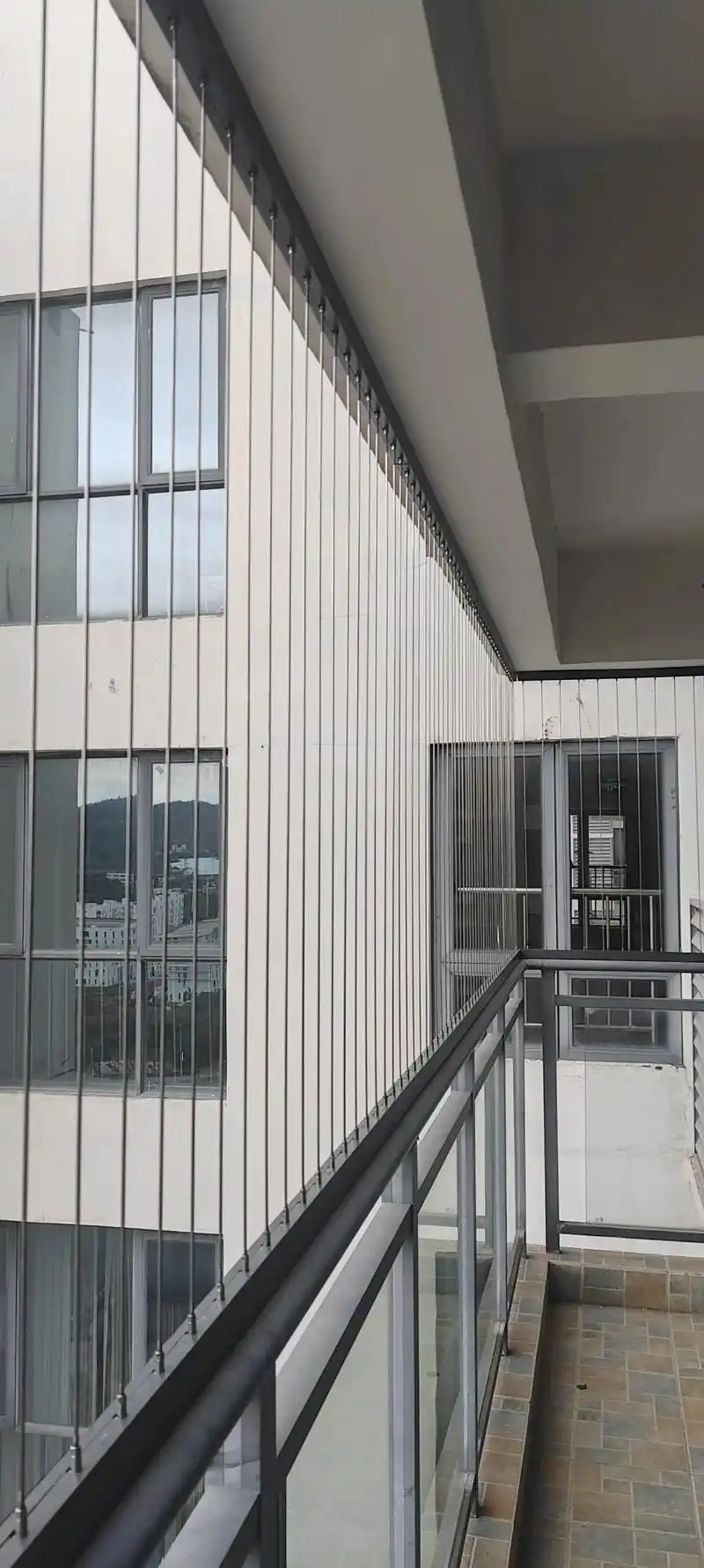 ตาข่ายป้องกันที่มองไม่เห็นสำหรับเช่าแบบถอดได้