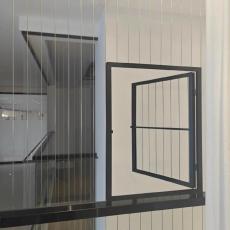 ตาข่ายป้องกันที่มองไม่เห็นในร่ม/กลางแจ้งพับได้