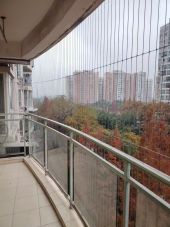 Smart Alarm Invisible Protective Net for High-rise Apartments