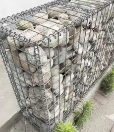 ตะกร้า Gabion สำหรับงานหนักสำหรับยึดผนัง