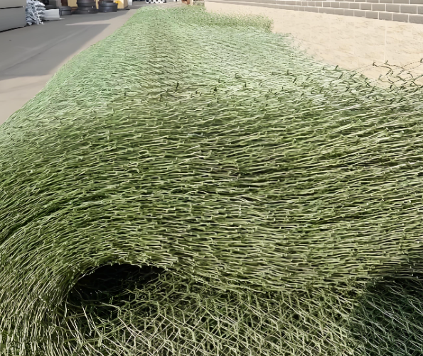 Zn-Al Alloy Coated Gabion Mattress