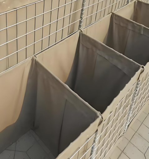 Foldable Emergency Gabion Box