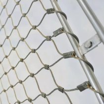 Nhiệm vụ nặng nề 316L Zoo bao vây dây thép không gỉ lưới