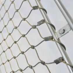 Nhiệm vụ nặng nề 316L Zoo bao vây dây thép không gỉ lưới