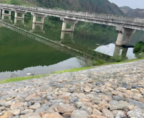 Kotak Perlindungan Kemiringan Gunung Reno Gabion