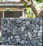 Cảnh quan trang trí RENO gabion planter