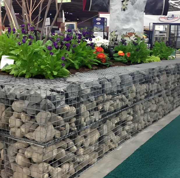 Cảnh quan trang trí RENO gabion planter