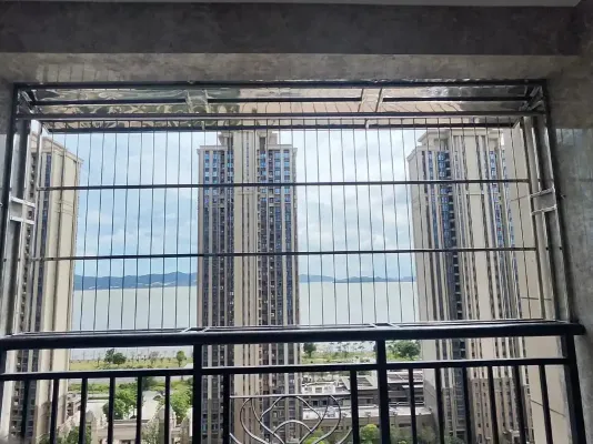 Dasar Jaring Jendela Baja Tahan Karat, Jaring Jendela Anti-maling Tidak Terlihat Bahan Baja Tahan Karat 316