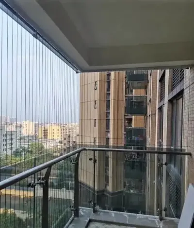 Jaring Anti-maling Tidak Terlihat Aman untuk Anak