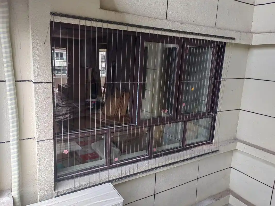 Recessed Window Invisible Anti-theft Net