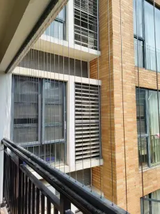 Foldable Storage Invisible Anti-Theft Window Net