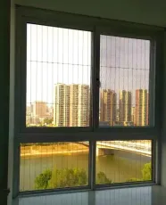 Smart Linked Invisible Anti-Theft Window Net