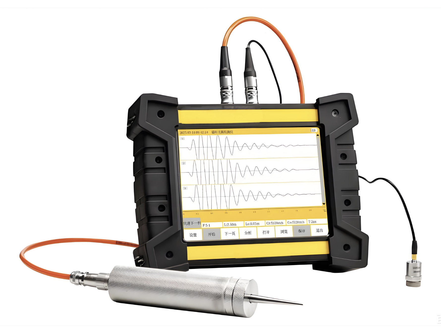 Testeur de qualité de forage de câble d'ancrage