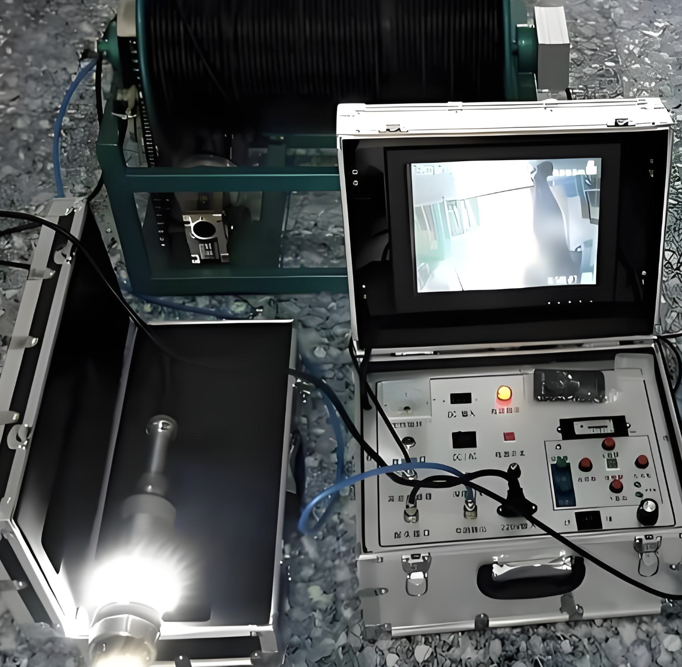 Fixed Downhole 3D HD Borehole Television Imager