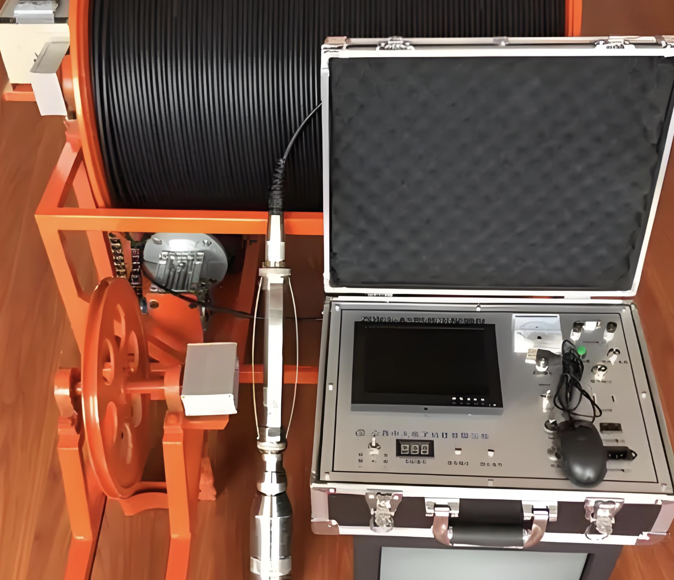 Không dây truyền tải thời gian thực 3D HD lỗ khoan truyền hình