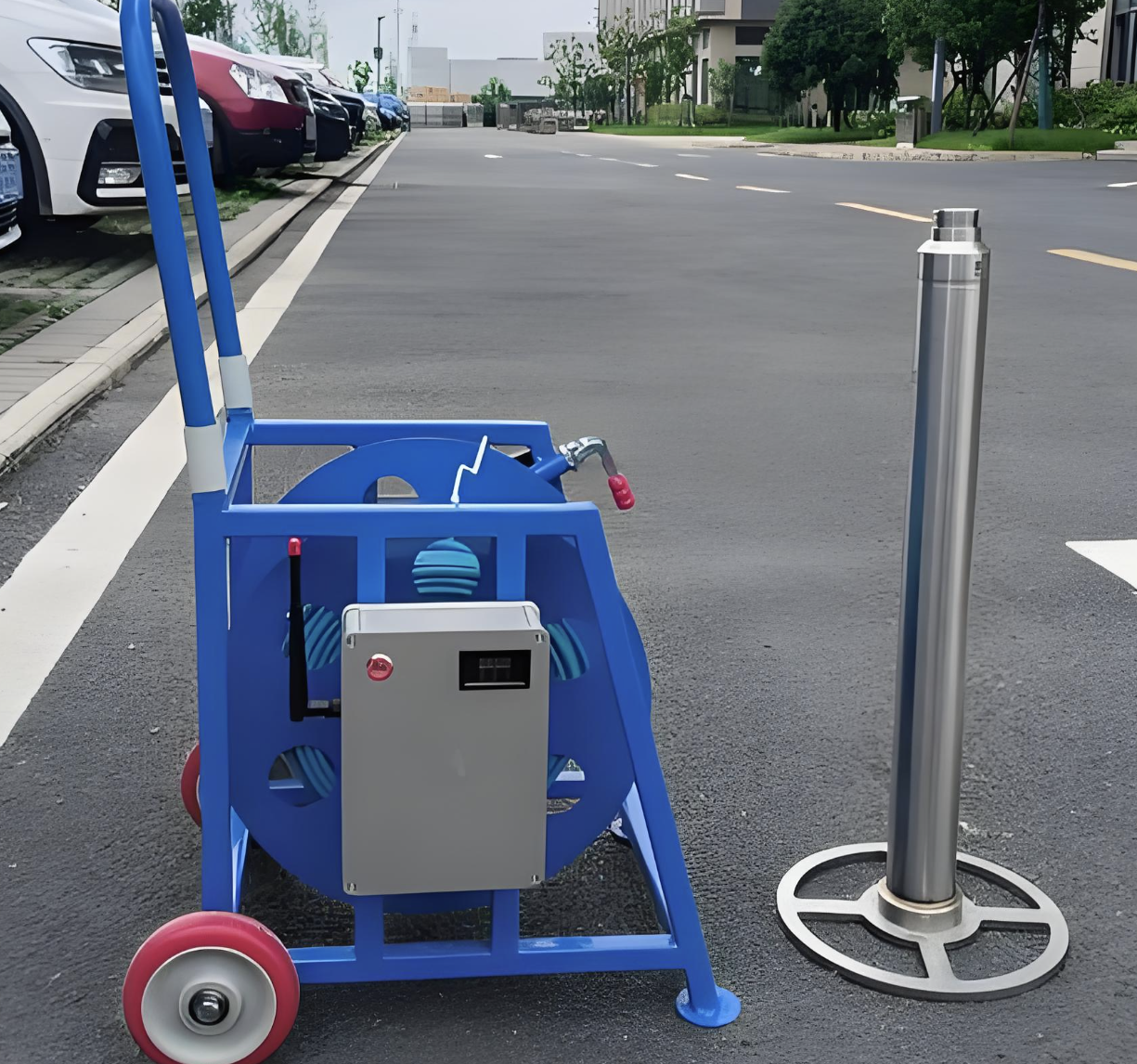 Máy đo độ dày trầm tích kỹ thuật số cầm tay