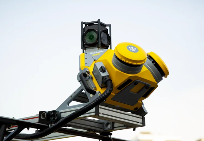 เครื่องสแกนการทำแผนที่3D ติดรถยนต์เคลื่อนที่