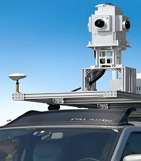 เครื่องสแกนการทำแผนที่3D ติดรถยนต์เคลื่อนที่