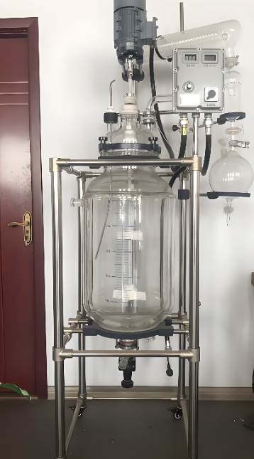 ATEX Zone 2เครื่องปฏิกรณ์แก้ว20L ป้องกันการระเบิด